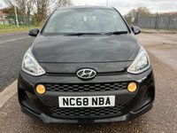 USED 2019 68 HYUNDAI I10 1.0 GO! SE Hatchback 5dr Petrol Manual Euro 6 (67 ps) 2 OWNERS FROM NEW* FULL SERVICE HISTORY (some Hyundai)* SAT NAV* CRUISE CONTROL* AIR CON* TRACTION CONTROL* BLUETOOTH PHONE AND AUDIO* AUX* USB* REMOTE CENTRAL LOCKING WITH 2 KEYS