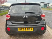 USED 2019 68 HYUNDAI I10 1.0 GO! SE Hatchback 5dr Petrol Manual Euro 6 (67 ps) 2 OWNERS FROM NEW* FULL SERVICE HISTORY (some Hyundai)* SAT NAV* CRUISE CONTROL* AIR CON* TRACTION CONTROL* BLUETOOTH PHONE AND AUDIO* AUX* USB* REMOTE CENTRAL LOCKING WITH 2 KEYS