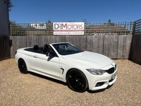 USED 2014 64 BMW 4 SERIES 3.0 430d M Sport Convertible 2dr Diesel Auto Euro 6 (s/s) (258 ps) ** WE OFFER FINANCE ON THIS CAR **