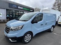 USED 2022 72 RENAULT TRAFIC 2.0 dCi Blue SL28 Sport Panel Van 5dr Diesel Manual L1 H1 Euro 6 (130 ps)  NO VAT FSH STUNNING !!!! LOVELY COLOUR AND DESIRABLE 2.0 DCI