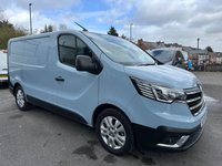 USED 2022 72 RENAULT TRAFIC 2.0 dCi Blue SL28 Sport Panel Van 5dr Diesel Manual L1 H1 Euro 6 (130 ps)  NO VAT FSH STUNNING !!!! LOVELY COLOUR AND DESIRABLE 2.0 DCI