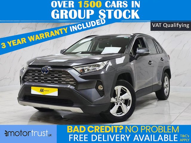 View our Toyota Rav4 2.5 VVT-h Design SUV 5dr Petrol Hybrid CVT Euro 6 (s/s) (218 ps)