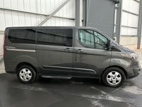USED 2017 67 FORD TOURNEO CUSTOM 2.0 130PS WHEELCHAIR ACCESSIBLE RAMP 9 SEAT MINIBUS TITANIUM 1 YEARS MOT, BIG SPEC, CLEAN