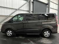 USED 2017 67 FORD TOURNEO CUSTOM 2.0 130PS WHEELCHAIR ACCESSIBLE RAMP 9 SEAT MINIBUS TITANIUM 1 YEARS MOT, BIG SPEC, CLEAN