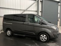 USED 2017 67 FORD TOURNEO CUSTOM 2.0 130PS WHEELCHAIR ACCESSIBLE RAMP 9 SEAT MINIBUS TITANIUM 1 YEARS MOT, BIG SPEC, CLEAN