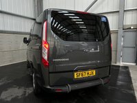 USED 2017 67 FORD TOURNEO CUSTOM 2.0 130PS WHEELCHAIR ACCESSIBLE RAMP 9 SEAT MINIBUS TITANIUM 1 YEARS MOT, BIG SPEC, CLEAN