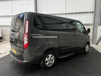 USED 2017 67 FORD TOURNEO CUSTOM 2.0 130PS WHEELCHAIR ACCESSIBLE RAMP 9 SEAT MINIBUS TITANIUM 1 YEARS MOT, BIG SPEC, CLEAN