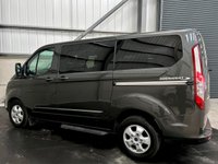 USED 2017 67 FORD TOURNEO CUSTOM 2.0 130PS WHEELCHAIR ACCESSIBLE RAMP 9 SEAT MINIBUS TITANIUM 1 YEARS MOT, BIG SPEC, CLEAN