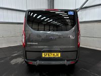USED 2017 67 FORD TOURNEO CUSTOM 2.0 130PS WHEELCHAIR ACCESSIBLE RAMP 9 SEAT MINIBUS TITANIUM 1 YEARS MOT, BIG SPEC, CLEAN