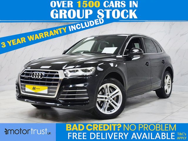 View our Audi Q5 2.0 TFSI S line SUV 5dr Petrol S Tronic quattro Euro 6 (s/s) (252 ps)
