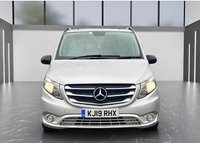 USED 2019 19 MERCEDES-BENZ VITO 2.1 114 CDI PRO Tourer Double Cab 5dr Diesel G-Tronic RWD L3 Euro 6 (s/s) (XLWB) (136 ps) 9 SEATS|DUAL AC|XLWB|NO VAT