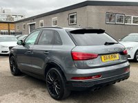 USED 2018 18 AUDI Q3 2.0 TFSI Black Edition SUV 5dr Petrol S Tronic quattro Euro 6 (s/s) (180 ps) 