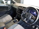 USED 2019 19 VOLKSWAGEN TIGUAN 2.0 TDI R-Line SUV 5dr Diesel Manual Euro 6 (s/s) (150 ps) ULL SERVICE HISTORY + PANORAMIC SLIDING GLASS SUNROOF + VIRTUAL COCKPIT DIGITAL DASH DISPLAY + SATELLITE NAVIGATION + APPLE CARPLAY / ANDROID AUTO + BLUETOOTH PHONE CONNECTIVITY INCLUDING MEDIA STREAMING + APPS CONTROL + DAB DIGITAL RADIO + THREE ZONE CLIMATE CONTROL + AIR CONDITIONING + LEATHER MULTI FUNCTIONAL STEERING WHEEL + VOICE COMMAND + ADAPTIVE CRUISE CONTROL + LANE ASSIST + FRONT AND REAR PARKING SENSORS + HILL HOLD START ASSIST + IN CAR ENTERTAINMENT WITH TOUCH SCREEN MEDIA DISPLAY +