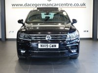 USED 2019 19 VOLKSWAGEN TIGUAN 2.0 TDI R-Line SUV 5dr Diesel Manual Euro 6 (s/s) (150 ps) ULL SERVICE HISTORY + PANORAMIC SLIDING GLASS SUNROOF + VIRTUAL COCKPIT DIGITAL DASH DISPLAY + SATELLITE NAVIGATION + APPLE CARPLAY / ANDROID AUTO + BLUETOOTH PHONE CONNECTIVITY INCLUDING MEDIA STREAMING + APPS CONTROL + DAB DIGITAL RADIO + THREE ZONE CLIMATE CONTROL + AIR CONDITIONING + LEATHER MULTI FUNCTIONAL STEERING WHEEL + VOICE COMMAND + ADAPTIVE CRUISE CONTROL + LANE ASSIST + FRONT AND REAR PARKING SENSORS + HILL HOLD START ASSIST + IN CAR ENTERTAINMENT WITH TOUCH SCREEN MEDIA DISPLAY +