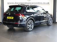 USED 2019 19 VOLKSWAGEN TIGUAN 2.0 TDI R-Line SUV 5dr Diesel Manual Euro 6 (s/s) (150 ps) ULL SERVICE HISTORY + PANORAMIC SLIDING GLASS SUNROOF + VIRTUAL COCKPIT DIGITAL DASH DISPLAY + SATELLITE NAVIGATION + APPLE CARPLAY / ANDROID AUTO + BLUETOOTH PHONE CONNECTIVITY INCLUDING MEDIA STREAMING + APPS CONTROL + DAB DIGITAL RADIO + THREE ZONE CLIMATE CONTROL + AIR CONDITIONING + LEATHER MULTI FUNCTIONAL STEERING WHEEL + VOICE COMMAND + ADAPTIVE CRUISE CONTROL + LANE ASSIST + FRONT AND REAR PARKING SENSORS + HILL HOLD START ASSIST + IN CAR ENTERTAINMENT WITH TOUCH SCREEN MEDIA DISPLAY +