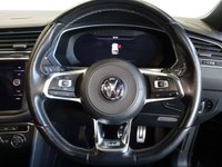 USED 2019 19 VOLKSWAGEN TIGUAN 2.0 TDI R-Line SUV 5dr Diesel Manual Euro 6 (s/s) (150 ps) ULL SERVICE HISTORY + PANORAMIC SLIDING GLASS SUNROOF + VIRTUAL COCKPIT DIGITAL DASH DISPLAY + SATELLITE NAVIGATION + APPLE CARPLAY / ANDROID AUTO + BLUETOOTH PHONE CONNECTIVITY INCLUDING MEDIA STREAMING + APPS CONTROL + DAB DIGITAL RADIO + THREE ZONE CLIMATE CONTROL + AIR CONDITIONING + LEATHER MULTI FUNCTIONAL STEERING WHEEL + VOICE COMMAND + ADAPTIVE CRUISE CONTROL + LANE ASSIST + FRONT AND REAR PARKING SENSORS + HILL HOLD START ASSIST + IN CAR ENTERTAINMENT WITH TOUCH SCREEN MEDIA DISPLAY +