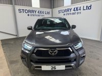USED 2026 26 TOYOTA HI-LUX 2.8 D-4D-h Invincible X Pickup 4dr Diesel Hybrid Auto 4WD Euro 6 (204 ps) SAT NAV+360 CAMERA+HEATED SEATS