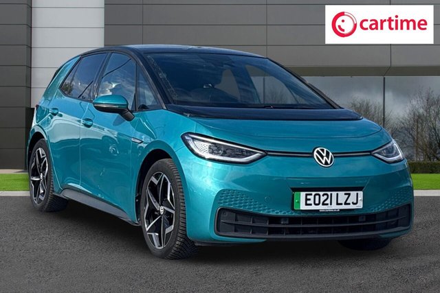2021 ID.3 PRO PERFORMANCE 58KWH STYLE HATCHBACK 5DR ELECTRIC AUTO 204 PS FRONT REAR... photo