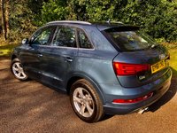 USED 2016 66 AUDI Q3 2.0 TFSI SE SUV 5dr Petrol S Tronic quattro Euro 6 (s/s) (180 ps) 2 PRIVATE OWNERS WITH ONLY 35,800 MILES//GREAT SERVICE HISTORY X7 STAMPS -BIG MAJOR SERVICE DONE OCTOBER 25//QUATTRO 4X4//ULEZ COMPLIANT//AUDI PARKING SYSTEM PLUS WITH CAMERA//POWER MIRRORS AND BOOT//STUNNING CONDITION//GEARBOX OIL CHANGE SERVICE JUST CARRIED OUT//HALDEX OIL RENEWED @13,000MILES  Quattro Euro 6 (s/s) (180 ps) 2 PRIVATE OWNERS WITH ONLY 35,800 MILES//GREAT SERVICE HISTORY X7 STAMPS -BIG MAJOR SERVICE DONE OCTOBER 25//QUATTRO 4X4//ULEZ COMPLIANT//AUDI PARKING SYSTEM PLUS WITH CAMERA//POWER MIRRORS AND BOOT//STUNNING CONDITION