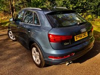 USED 2016 66 AUDI Q3 2.0 TFSI SE SUV 5dr Petrol S Tronic quattro Euro 6 (s/s) (180 ps) 2 PRIVATE OWNERS WITH ONLY 35,800 MILES//GREAT SERVICE HISTORY X7 STAMPS -BIG MAJOR SERVICE DONE OCTOBER 25//QUATTRO 4X4//ULEZ COMPLIANT//AUDI PARKING SYSTEM PLUS WITH CAMERA//POWER MIRRORS AND BOOT//STUNNING CONDITION//GEARBOX OIL CHANGE SERVICE JUST CARRIED OUT//HALDEX OIL RENEWED @13,000MILES  Quattro Euro 6 (s/s) (180 ps) 2 PRIVATE OWNERS WITH ONLY 35,800 MILES//GREAT SERVICE HISTORY X7 STAMPS -BIG MAJOR SERVICE DONE OCTOBER 25//QUATTRO 4X4//ULEZ COMPLIANT//AUDI PARKING SYSTEM PLUS WITH CAMERA//POWER MIRRORS AND BOOT//STUNNING CONDITION