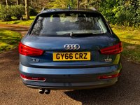 USED 2016 66 AUDI Q3 2.0 TFSI SE SUV 5dr Petrol S Tronic quattro Euro 6 (s/s) (180 ps) 2 PRIVATE OWNERS WITH ONLY 35,800 MILES//GREAT SERVICE HISTORY X7 STAMPS -BIG MAJOR SERVICE DONE OCTOBER 25//QUATTRO 4X4//ULEZ COMPLIANT//AUDI PARKING SYSTEM PLUS WITH CAMERA//POWER MIRRORS AND BOOT//STUNNING CONDITION//GEARBOX OIL CHANGE SERVICE JUST CARRIED OUT//HALDEX OIL RENEWED @13,000MILES  Quattro Euro 6 (s/s) (180 ps) 2 PRIVATE OWNERS WITH ONLY 35,800 MILES//GREAT SERVICE HISTORY X7 STAMPS -BIG MAJOR SERVICE DONE OCTOBER 25//QUATTRO 4X4//ULEZ COMPLIANT//AUDI PARKING SYSTEM PLUS WITH CAMERA//POWER MIRRORS AND BOOT//STUNNING CONDITION