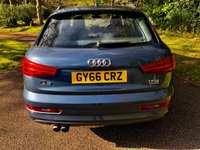 USED 2016 66 AUDI Q3 2.0 TFSI SE SUV 5dr Petrol S Tronic quattro Euro 6 (s/s) (180 ps) 2 PRIVATE OWNERS WITH ONLY 35,800 MILES//GREAT SERVICE HISTORY X7 STAMPS -BIG MAJOR SERVICE DONE OCTOBER 25//QUATTRO 4X4//ULEZ COMPLIANT//AUDI PARKING SYSTEM PLUS WITH CAMERA//POWER MIRRORS AND BOOT//STUNNING CONDITION//GEARBOX OIL CHANGE SERVICE JUST CARRIED OUT//HALDEX OIL RENEWED @13,000MILES  Quattro Euro 6 (s/s) (180 ps) 2 PRIVATE OWNERS WITH ONLY 35,800 MILES//GREAT SERVICE HISTORY X7 STAMPS -BIG MAJOR SERVICE DONE OCTOBER 25//QUATTRO 4X4//ULEZ COMPLIANT//AUDI PARKING SYSTEM PLUS WITH CAMERA//POWER MIRRORS AND BOOT//STUNNING CONDITION