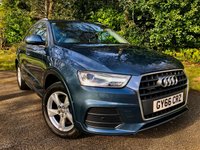 USED 2016 66 AUDI Q3 2.0 TFSI SE SUV 5dr Petrol S Tronic quattro Euro 6 (s/s) (180 ps) 2 PRIVATE OWNERS WITH ONLY 35,800 MILES//GREAT SERVICE HISTORY X7 STAMPS -BIG MAJOR SERVICE DONE OCTOBER 25//QUATTRO 4X4//ULEZ COMPLIANT//AUDI PARKING SYSTEM PLUS WITH CAMERA//POWER MIRRORS AND BOOT//STUNNING CONDITION//GEARBOX OIL CHANGE SERVICE JUST CARRIED OUT//HALDEX OIL RENEWED @13,000MILES  Quattro Euro 6 (s/s) (180 ps) 2 PRIVATE OWNERS WITH ONLY 35,800 MILES//GREAT SERVICE HISTORY X7 STAMPS -BIG MAJOR SERVICE DONE OCTOBER 25//QUATTRO 4X4//ULEZ COMPLIANT//AUDI PARKING SYSTEM PLUS WITH CAMERA//POWER MIRRORS AND BOOT//STUNNING CONDITION