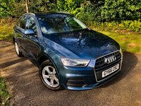 USED 2016 66 AUDI Q3 2.0 TFSI SE SUV 5dr Petrol S Tronic quattro Euro 6 (s/s) (180 ps) 2 PRIVATE OWNERS WITH ONLY 35,800 MILES//GREAT SERVICE HISTORY X7 STAMPS -BIG MAJOR SERVICE DONE OCTOBER 25//QUATTRO 4X4//ULEZ COMPLIANT//AUDI PARKING SYSTEM PLUS WITH CAMERA//POWER MIRRORS AND BOOT//STUNNING CONDITION//GEARBOX OIL CHANGE SERVICE JUST CARRIED OUT//HALDEX OIL RENEWED @13,000MILES  Quattro Euro 6 (s/s) (180 ps) 2 PRIVATE OWNERS WITH ONLY 35,800 MILES//GREAT SERVICE HISTORY X7 STAMPS -BIG MAJOR SERVICE DONE OCTOBER 25//QUATTRO 4X4//ULEZ COMPLIANT//AUDI PARKING SYSTEM PLUS WITH CAMERA//POWER MIRRORS AND BOOT//STUNNING CONDITION