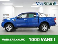 USED 2022 22 FORD RANGER 2.0 EBL 213 BHP LIMITED 4WD AUTOMATIC SAT NAV | LEATHER | SHUTTER | CAMERA !