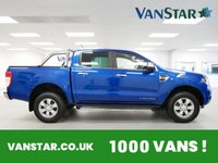 USED 2022 22 FORD RANGER 2.0 EBL 213 BHP LIMITED 4WD AUTOMATIC SAT NAV | LEATHER | SHUTTER | CAMERA !