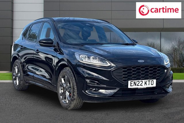 View our Ford Kuga 2.0 EcoBlue MHEV ST-Line SUV 5dr Diesel Manual Euro 6 (s/s) (150 ps) Front / Rear Parking Sensors, Ford SYNC3 Navigation, 18In Alloys, Power Folding Door Mirrors, FordPass Connect