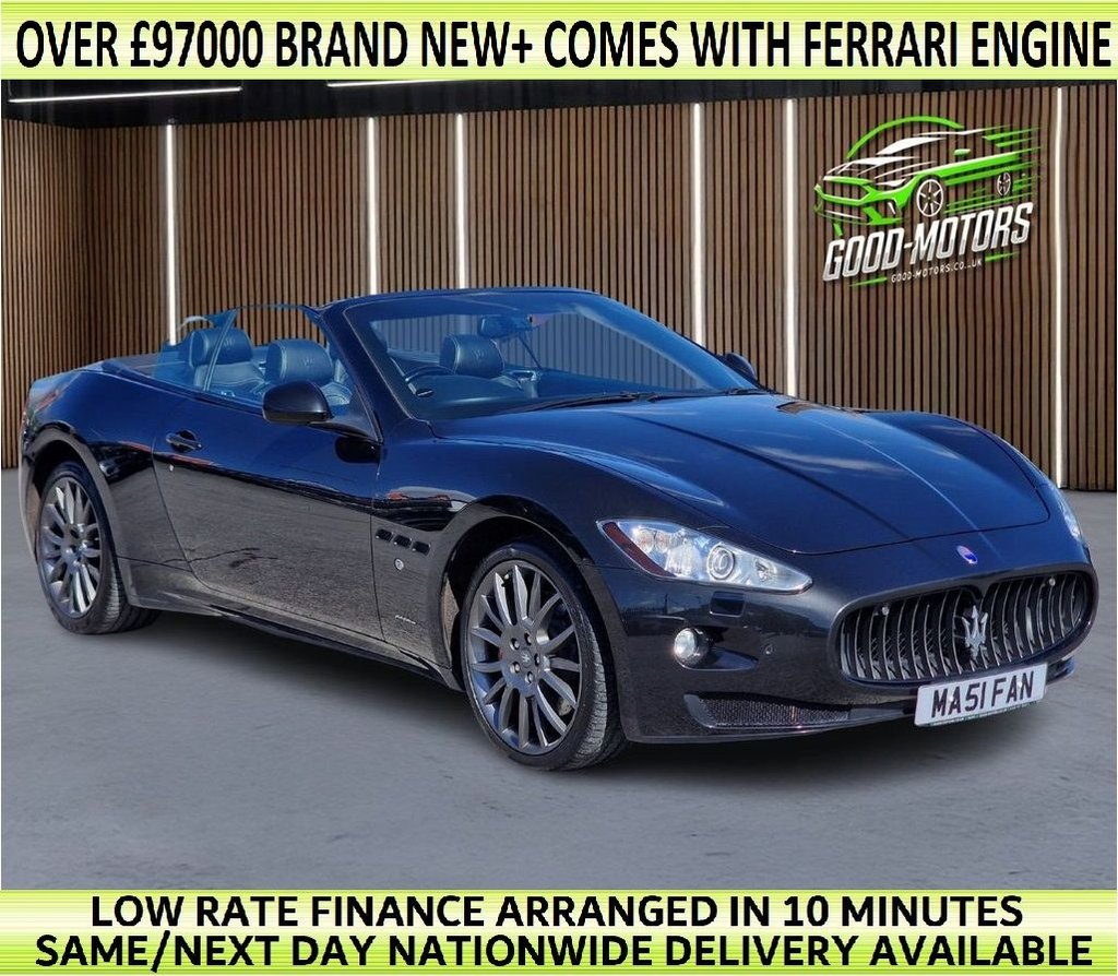 2013 Maserati GranCabrio 4.7 Semi-A