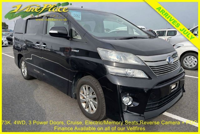 2013 TOYOTA VELLFIRE 2.4 4WD HYBRID ZR, 7 SEATS, AUTO, 73K 73K 4WD HYBRID 3... photo