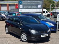 USED 2013 13 SEAT IBIZA 1.4 SE Sport Coupe 3dr Petrol Manual Euro 5 (85 ps) LOW MILES 20K + 1 OWNER + FSH + LOW INSURANCE + MEDIA