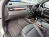 USED 2015 64 BMW X3 2.0 20d M Sport SUV 5dr Diesel Auto xDrive Euro 6 (s/s) (190 ps) Glacier Silver with full black Nevada leather interior. BMW xDrive all wheel drive, automatic transmission, 190ps diesel returning 54.3mpg average. Heated front seats, BMW navigation, DAB radio, Bluetooth with USB, dual zone climate control, powered tailgate, reversing camera, front and rear parking sensors, electric towbar, 19in M Sport alloys, xenon headlights, sport suspension, cruise control, gearshift paddles and run flat tyres. Freshly serviced, new MOT and 6 months warranty including bre