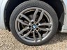 USED 2015 64 BMW X3 2.0 20d M Sport SUV 5dr Diesel Auto xDrive Euro 6 (s/s) (190 ps) Glacier Silver with full black Nevada leather interior. BMW xDrive all wheel drive, automatic transmission, 190ps diesel returning 54.3mpg average. Heated front seats, BMW navigation, DAB radio, Bluetooth with USB, dual zone climate control, powered tailgate, reversing camera, front and rear parking sensors, electric towbar, 19in M Sport alloys, xenon headlights, sport suspension, cruise control, gearshift paddles and run flat tyres. Freshly serviced, new MOT and 6 months warranty including bre
