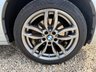 USED 2015 64 BMW X3 2.0 20d M Sport SUV 5dr Diesel Auto xDrive Euro 6 (s/s) (190 ps) Glacier Silver with full black Nevada leather interior. BMW xDrive all wheel drive, automatic transmission, 190ps diesel returning 54.3mpg average. Heated front seats, BMW navigation, DAB radio, Bluetooth with USB, dual zone climate control, powered tailgate, reversing camera, front and rear parking sensors, electric towbar, 19in M Sport alloys, xenon headlights, sport suspension, cruise control, gearshift paddles and run flat tyres. Freshly serviced, new MOT and 6 months warranty including bre