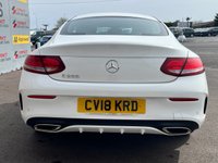 USED 2018 18 MERCEDES-BENZ C-CLASS 2.0 C200 AMG Line (Premium) Coupe 2dr Petrol G-Tronic+ Euro 6 (s/s) (184 ps) AUTOMATIC !!!