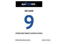 USED 2017 67 FORD TRANSIT CUSTOM 2.0 TDCi 270 Limited Panel Van 5dr Diesel Manual L1 H1 (157 g/km, 128 bhp) NO VAT+NEW WET BELT+ULEZ