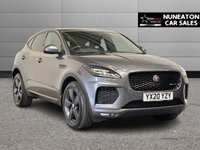 USED 2020 20 JAGUAR E-PACE 2.0 D180 Chequered Flag SUV 5dr Diesel Auto AWD Euro 6 (s/s) (180 ps) FULL BLACK LEATHER INTERIOR