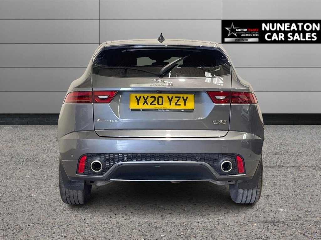 USED 2020 20 JAGUAR E-PACE 2.0 D180 Chequered Flag SUV 5dr Diesel Auto AWD Euro 6 (s/s) (180 ps) FULL BLACK LEATHER INTERIOR