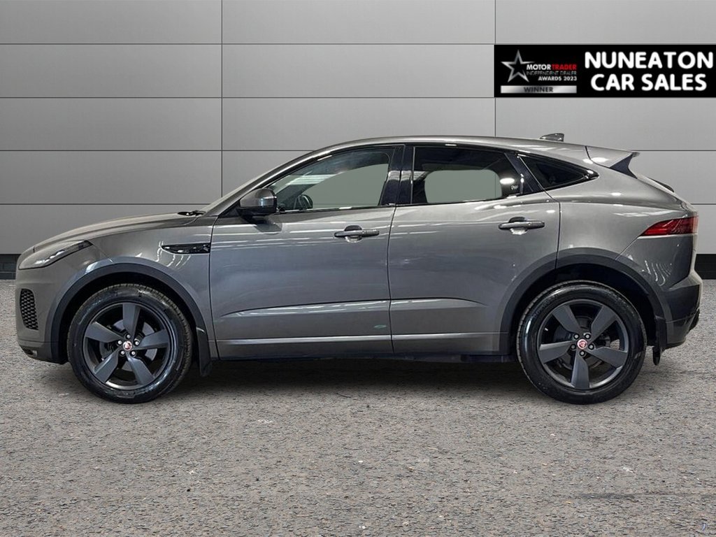 USED 2020 20 JAGUAR E-PACE 2.0 D180 Chequered Flag SUV 5dr Diesel Auto AWD Euro 6 (s/s) (180 ps) FULL BLACK LEATHER INTERIOR