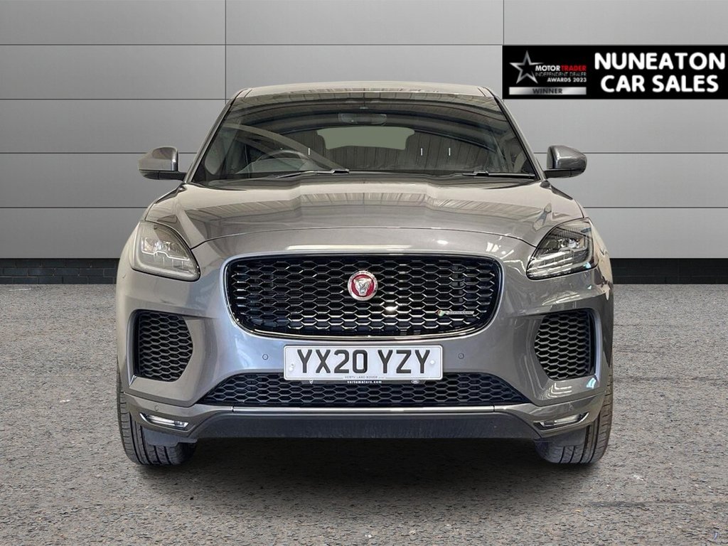 USED 2020 20 JAGUAR E-PACE 2.0 D180 Chequered Flag SUV 5dr Diesel Auto AWD Euro 6 (s/s) (180 ps) FULL BLACK LEATHER INTERIOR