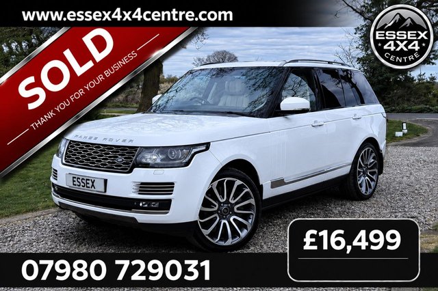 View our Land Rover Range Rover 4.4 SDV8 AUTOBIOGRAPHY AUTOMATIC 4X4