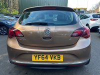 USED 2015 64 VAUXHALL ASTRA 1.6 16v Elite Hatchback 5dr Petrol Auto Euro 5 (115 ps) 3K EXTRAS  + 19000 MILES / SERVICE HISTORY+ NAV + HEATED SEATS + REVERSE PARKING CAMERA+F/R PARKING SENSORS +DAB/AUX/USB