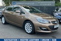 USED 2015 64 VAUXHALL ASTRA 1.6 16v Elite Hatchback 5dr Petrol Auto Euro 5 (115 ps) 3K EXTRAS  + 19000 MILES / SERVICE HISTORY+ NAV + HEATED SEATS + REVERSE PARKING CAMERA+F/R PARKING SENSORS +DAB/AUX/USB