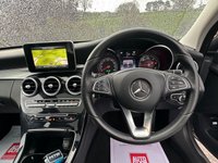 USED 2016 66 MERCEDES-BENZ C-CLASS 2.1 C220d Sport (Premium) Saloon 4dr Diesel 7G-Tronic+ Euro 6 (s/s) (170 ps) *** PAN ROOF, MERC HISTORY, 2 KEYS ***