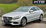 USED 2016 66 MERCEDES-BENZ C-CLASS 2.1 C220d Sport (Premium) Saloon 4dr Diesel 7G-Tronic+ Euro 6 (s/s) (170 ps) *** PAN ROOF, MERC HISTORY, 2 KEYS ***