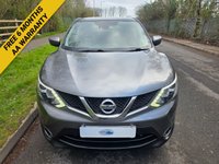 USED 2015 15 NISSAN QASHQAI 1.5 dCi Acenta+ SUV 5dr Diesel Manual 2WD Euro 5 (s/s) (110 ps) Great Spec with Cruise Control