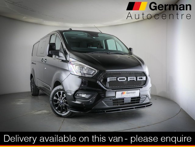 View our Ford Transit Custom 2.0 320 EcoBlue Limited Crew Van Double Cab 5dr Diesel Auto L2 H1 Euro 6 (170 ps)